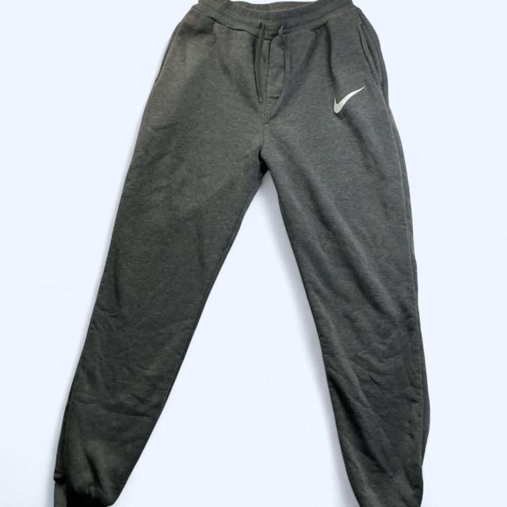 Nike Men's Grey and Black Joggers-tracksuits